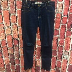 Lance Perfume jeans dark blue women’s jeans size Brazilian 40 US size 10